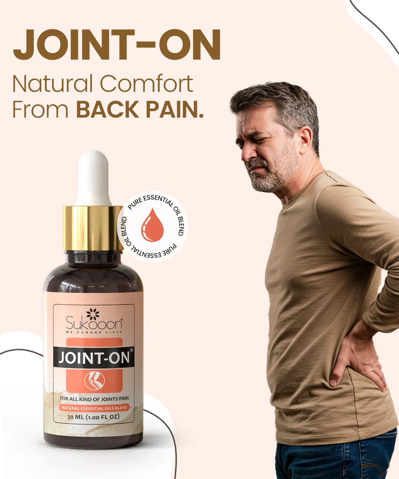 Oil For Joints, Knee & Back Pain